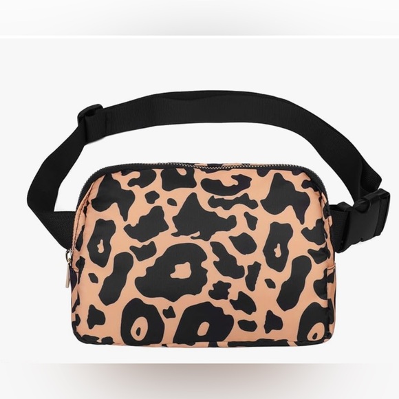 Handbags - NWOT Leopard Print Crossbody or Belt Bag